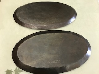 南沢奈津子さんのお皿、オーバルトレイ_b0132442_16515347.jpg