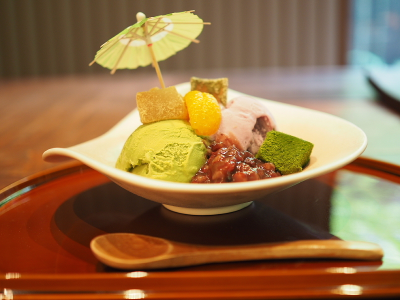 【eX cafe 祇園店】町家で味わう「千年の恋パフェ」_b0008655_14371958.jpg