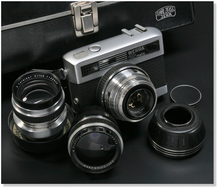 Carl Zeiss Jena Cardinar 100mm F4 WERRA専用交換レンズ : 写真 Carl Zeiss Jena Cardinar 100mm F4 WERRA専用交換レンズ : 写真