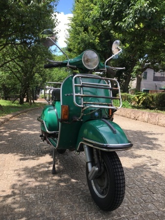1980 Piaggio Vespa P200E VERDE フル装備オリジナルレアカラー 13,000km_f0123137_14324214.jpg