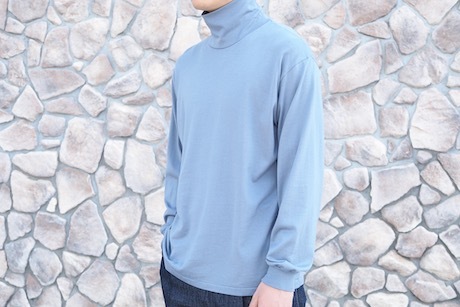 AURALEE -LUSTER PLATING HI-NECK LONG SLEEVE TEE-_b0163746_17333250.jpg