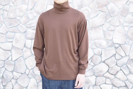 AURALEE -LUSTER PLATING HI-NECK LONG SLEEVE TEE-_b0163746_17342815.jpg