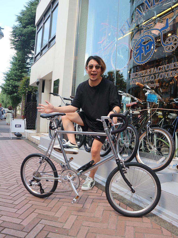 7月19日　渋谷　原宿　の自転車屋　FLAME bike前です_e0188759_18303452.jpg