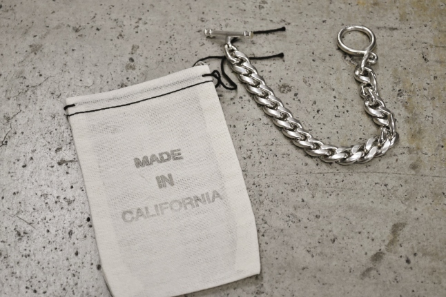 MADE in California SILVER CHAIN BRACELET_d0152280_11353550.jpg