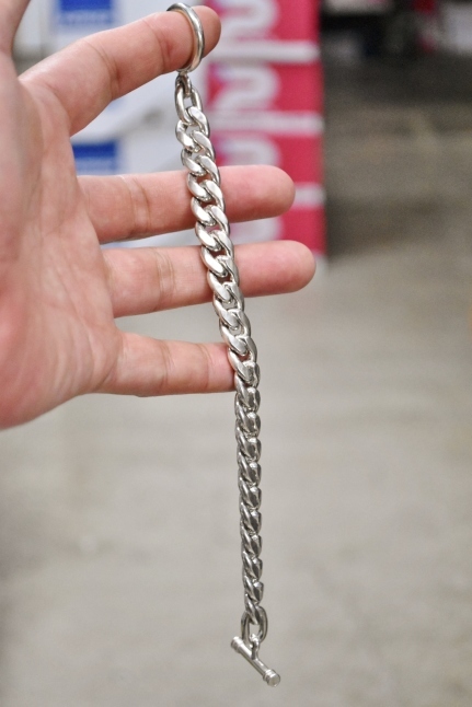MADE in California SILVER CHAIN BRACELET_d0152280_11361044.jpg