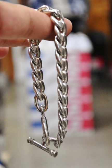 MADE in California SILVER CHAIN BRACELET_d0152280_11362431.jpg