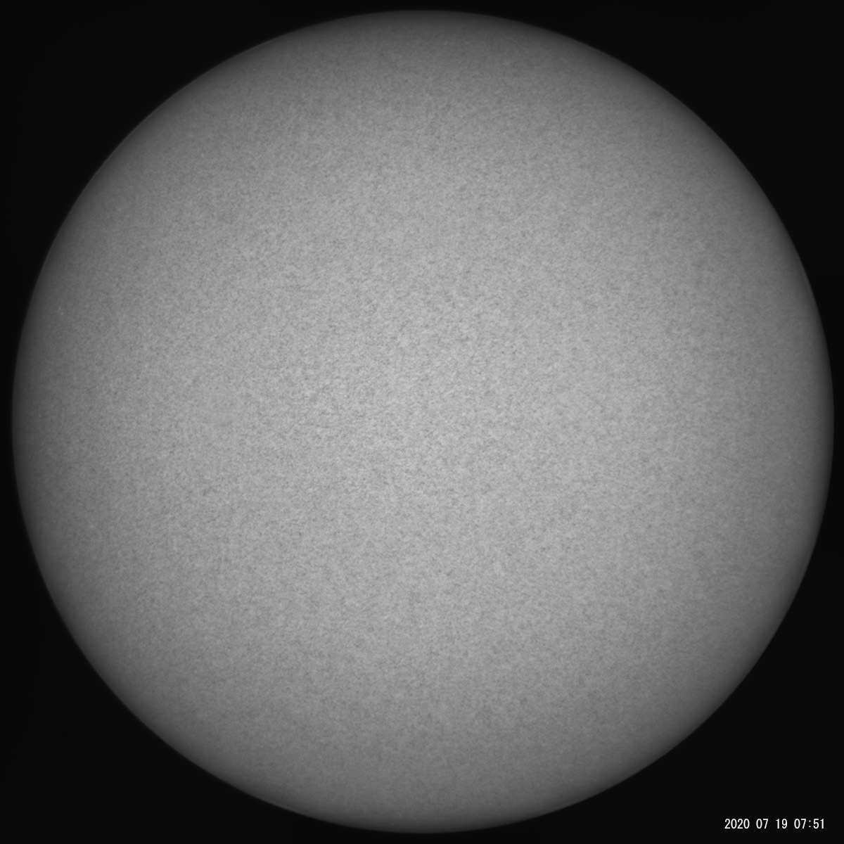 7月19日の太陽 今日も晴れ 暑い!!_e0174091_16230415.jpg