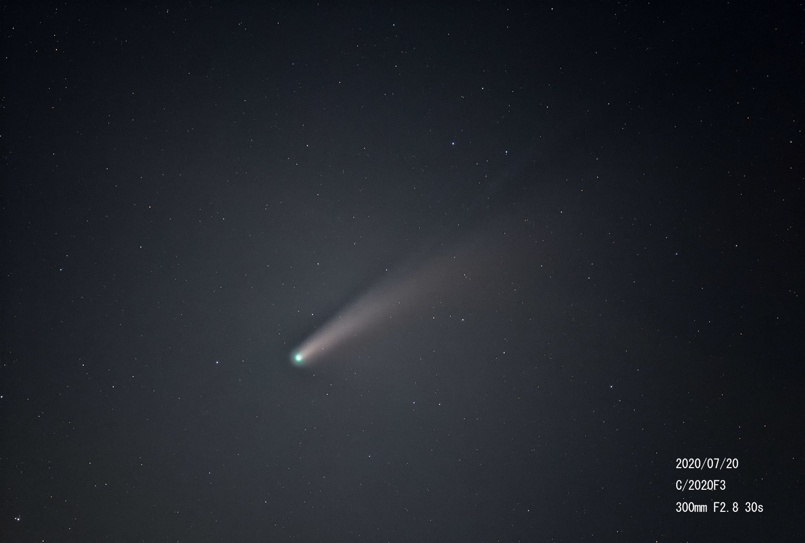 今夜は自宅でネオワイズ彗星_e0174091_22341281.jpg