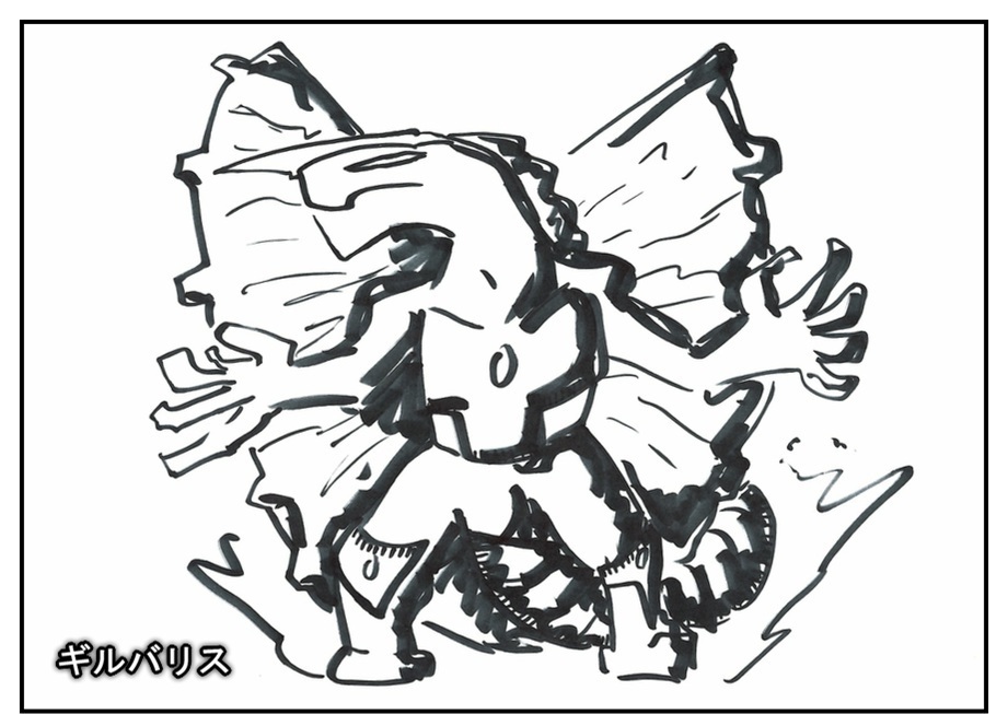 【ただの雑記】記憶だけでウルトラマンゼットや怪獣を描けるか③_f0205396_16545029.jpg