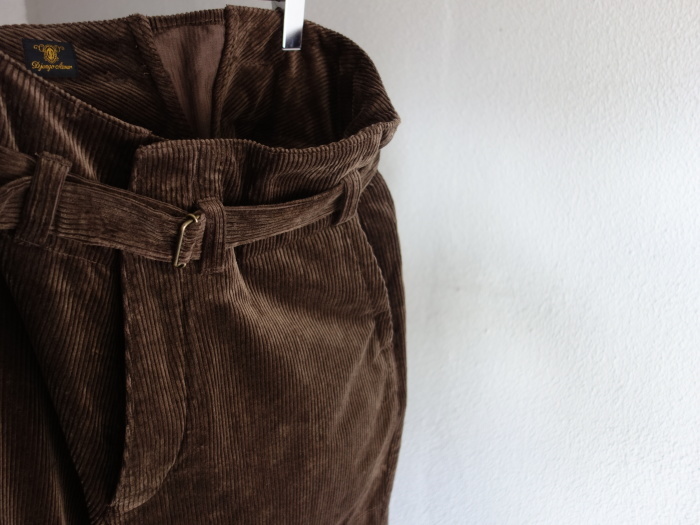 9月の製作 / tanker work corduroy pants / 別注品_e0130546_15394252.jpg