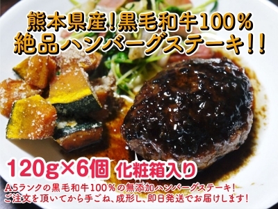 熊本県産A5ランク黒毛和牛100%のハンバーグステーキ!令和3年12月出荷は12月15日(水)残りわずかです_a0254656_20123351.jpg