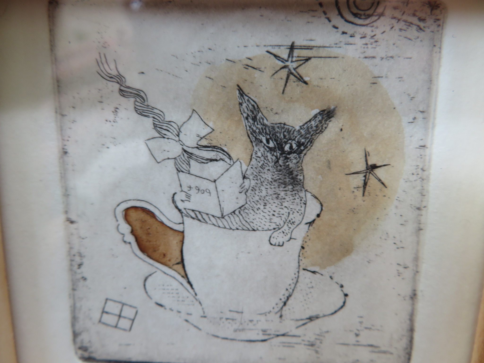 キムラトモミさんの小さな銅版画、cacoさんのガラス作品、届きました_f0129557_15501259.jpeg