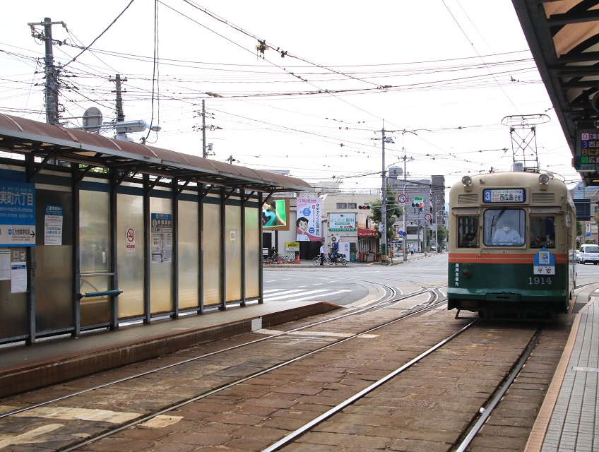 広島電鉄　制覇の旅　元・京都市電　1900形_d0202264_1032170.jpg