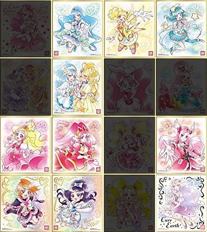 【開封レビュー】プリキュア色紙ART2(11個目~15個目)_f0205396_18032381.jpg