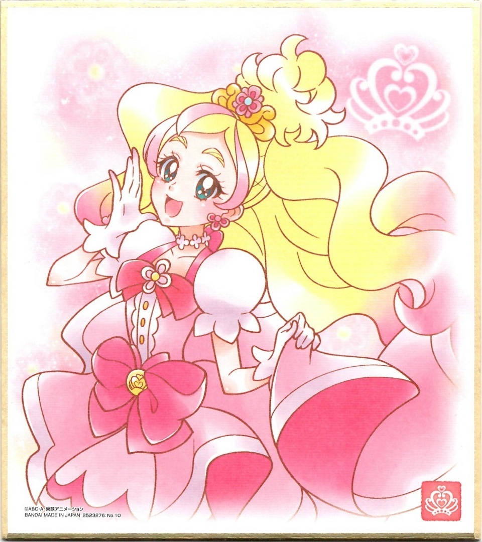 【開封レビュー】プリキュア色紙ART2(11個目~15個目)_f0205396_18083772.jpg