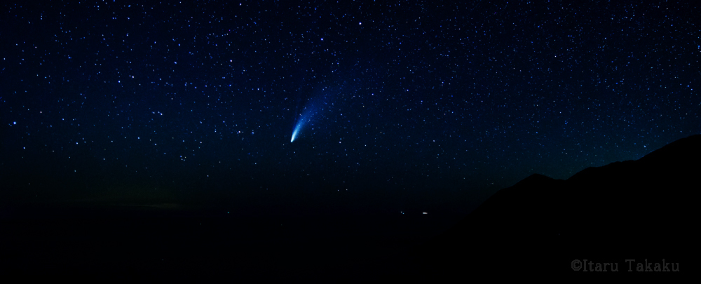 ネオワイズ彗星とアオノメハタ産卵など！！_b0186442_19150332.jpg