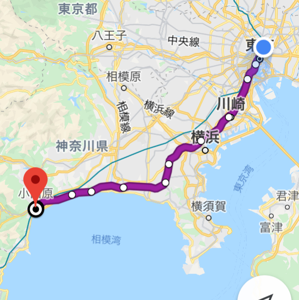 小田原城へ向かっています_c0060143_12571182.jpg