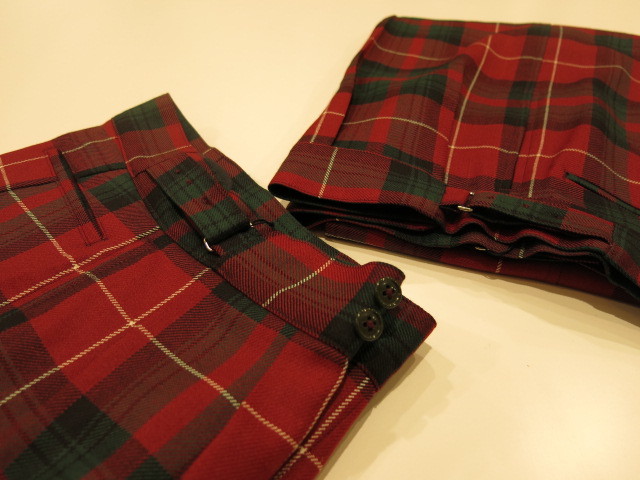 \"ANATOMICA ROYAL MARINE PANT CHECK\"ってこんなこと。_c0140560_16320906.jpg