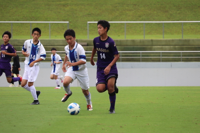西部選手権大会 1回戦 島根県立益田高等学校サッカー部