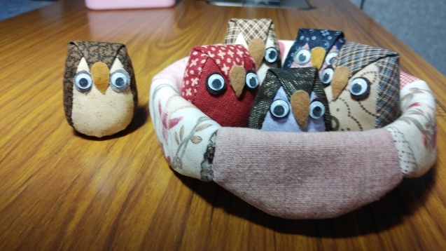 手作りフクロウに挑戦してみました Kimiちゃんの生活日記