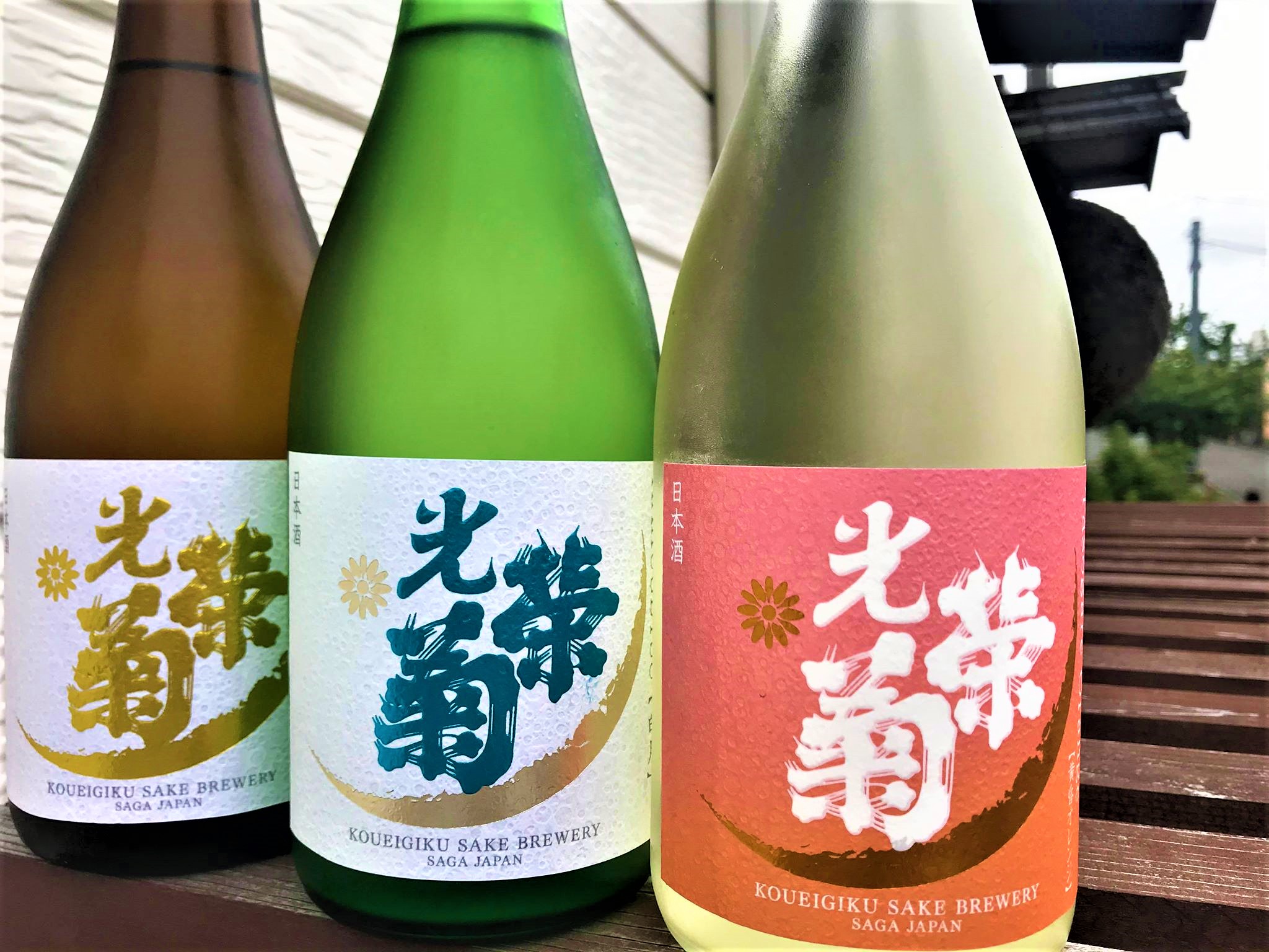 光栄菊　3本セット　黄昏オレンジ　白月　新品