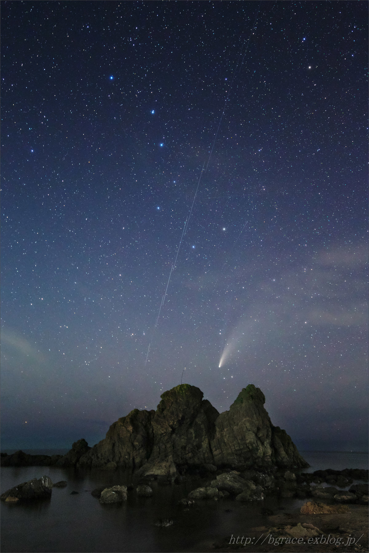 ネオワイズ彗星 (C/2020F3) 7月19日 山形県 Vol.2_b0191074_19295527.jpg