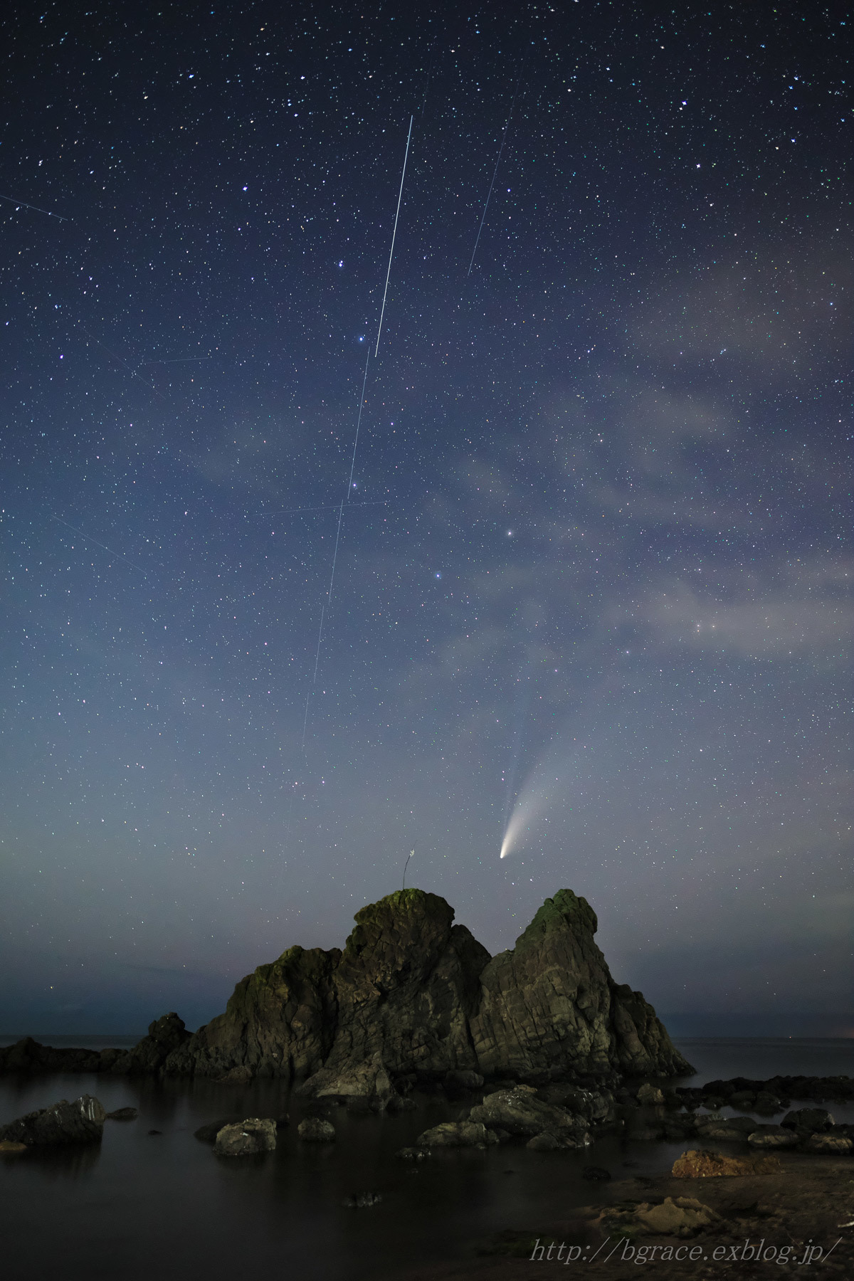 ネオワイズ彗星 (C/2020F3) 7月19日 山形県 Vol.2_b0191074_19300202.jpg