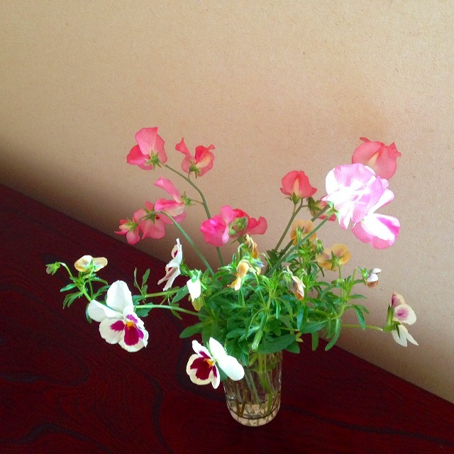 和室に花を飾る 昭和の家 庭とお片付け