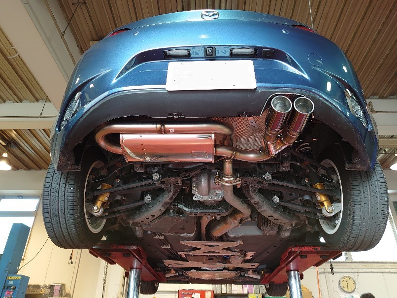 隊*※様 【廃盤　希少】 マツダ　ロードスター　NA HKS リーガルマフラー 廃盤 希少】 マツダ ロードスター NA HKS リーガルマフラー HKSリーガ