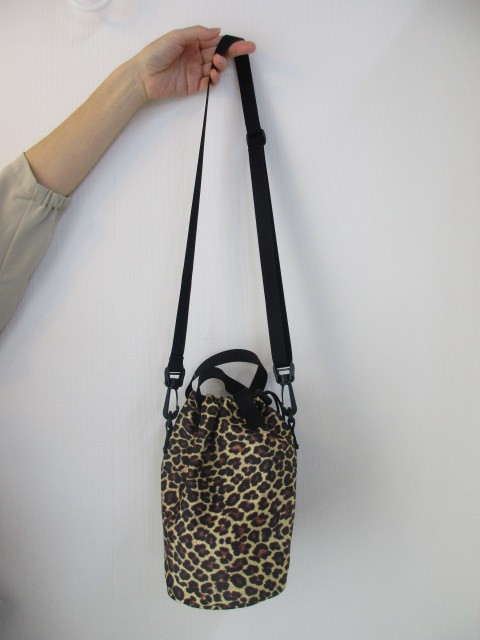 新品未使用　ワコマリア　レオパードドローストリングバッグ WACKO MARIA LEOPARD NYLON DRAWSTRING BAG – NCNR WEB STORE