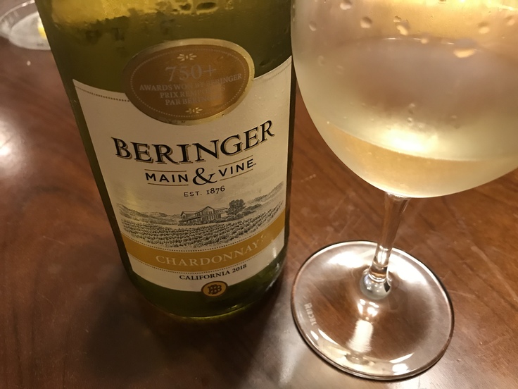 Beringer シャルドネ2018_c0212604_1255116.jpg