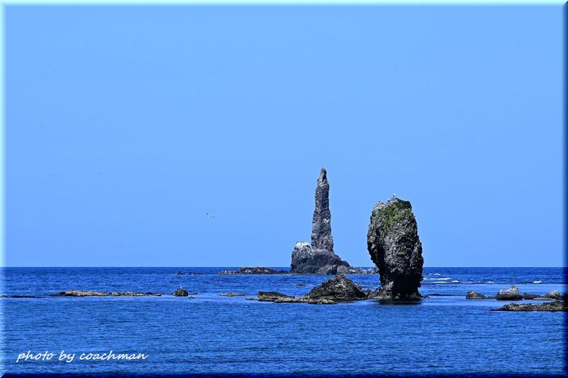 ローソク岩とセタカムイ岩 北海道photo一撮り旅