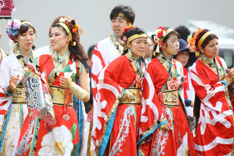 2019今治よさこい祭り 松山よさこい風舞人 芝っちステージ その1_a0077663_13285744.jpg