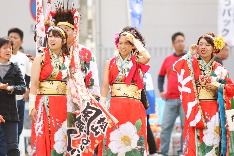 2019今治よさこい祭り 松山よさこい風舞人 芝っちステージ その1_a0077663_13285778.jpg