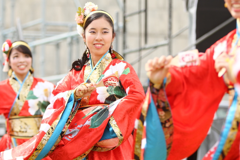 2019今治よさこい祭り 松山よさこい風舞人 芝っちステージ その2_a0077663_13313094.jpg