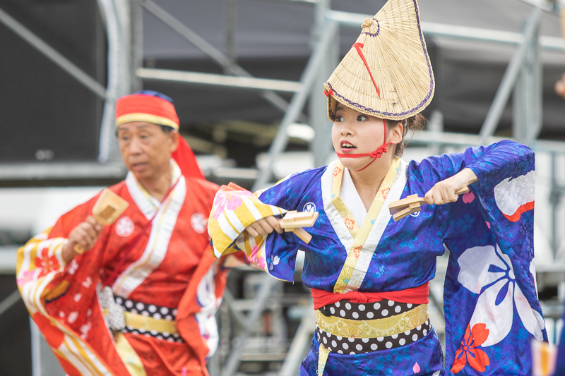 2019今治よさこい祭り 十人十彩 芝っちステージ その5_a0077663_14284929.jpg