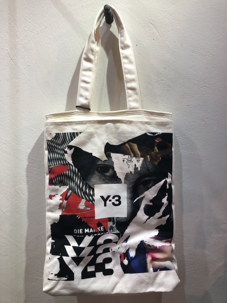 画家 内田すずめ × Yohji Yamamotoのコラボレーション作品「Y-3ワイスリー」新作TシャツとトートBAG入荷です。_c0204280_15032616.jpg