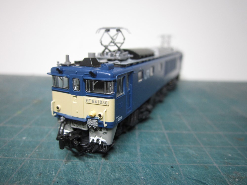 KATO Nゲージ EF64 1030 長岡車両センター Nゲージ】 KATO EF64 1030 長岡車両センターを常点灯化・双頭化