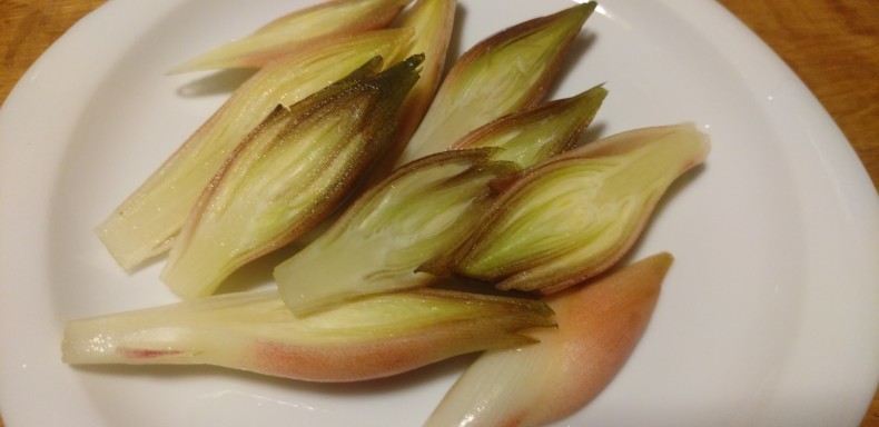 ミョウガの天ぷら 小さいことと日々