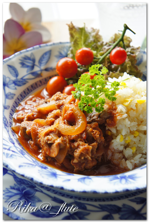 あっという間のハヤシライス_c0103827_18002429.jpg