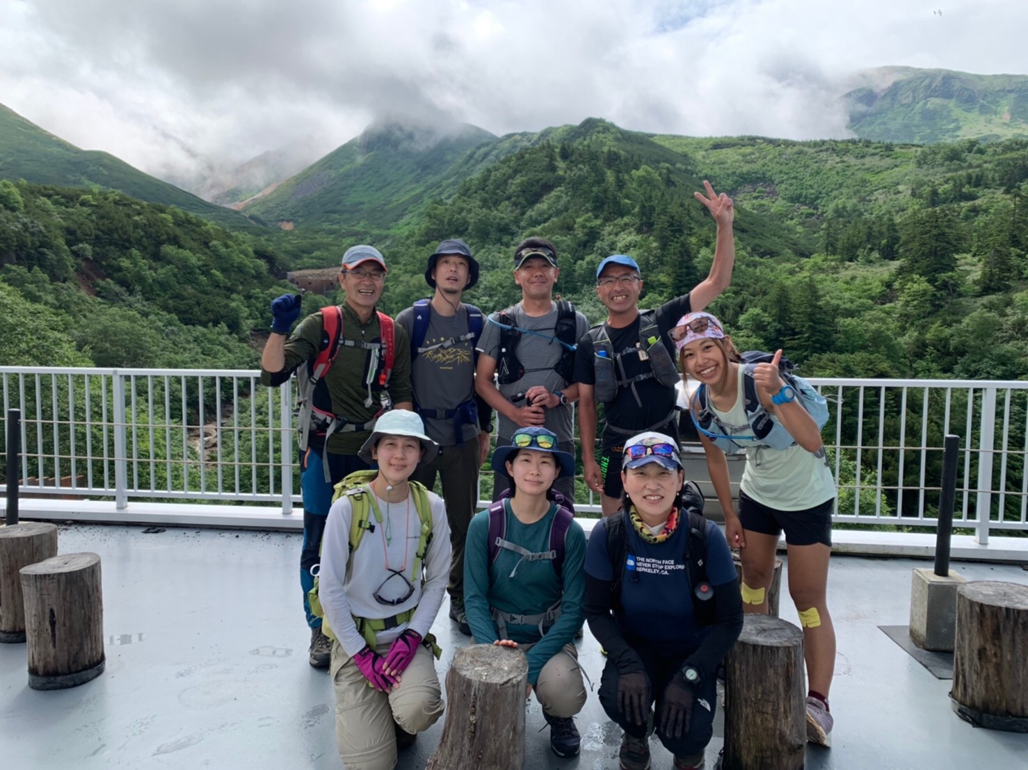 △▲富良野岳～十勝岳トレイルランニング▲△