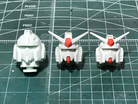 バンダイ 1/144 RX-78-2 ガンダム（完成） : サンフィッシュ飛行隊