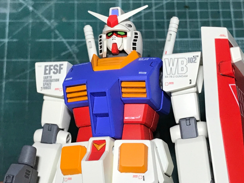 バンダイ 1/144 RX-78-2 ガンダム（完成）_b0055614_22324971.jpg