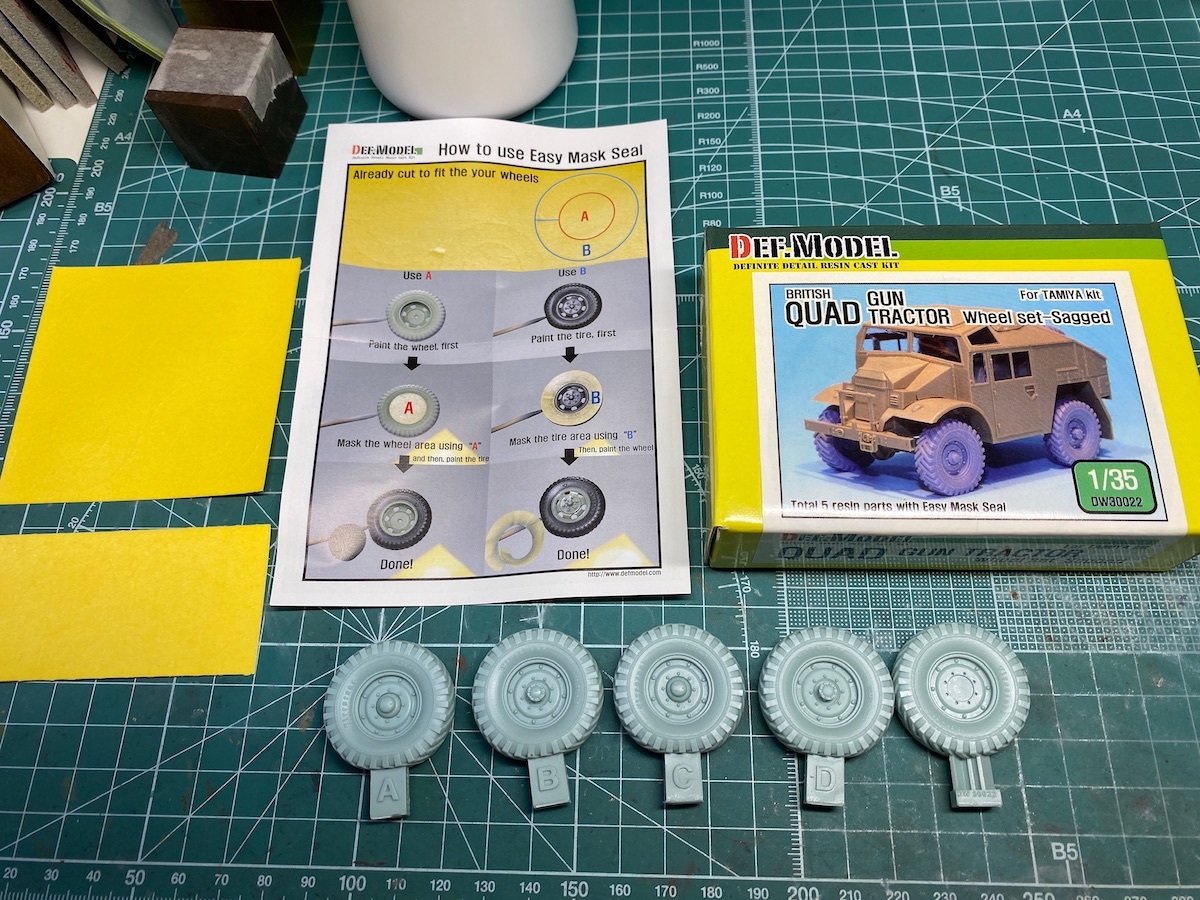1/10相当　QUAD GUN TRACTOR ラジコンボディ QUAD GUN TRACTOR その1 : ヨダカ電研