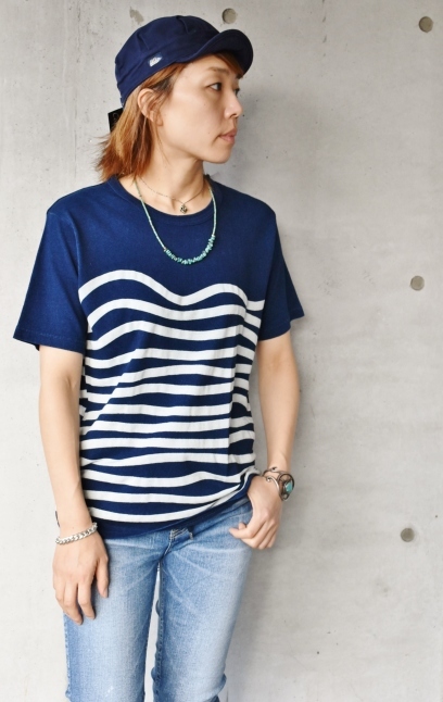 蛇行ボーダー × 初代モデル★★_d0152280_19495919.jpg