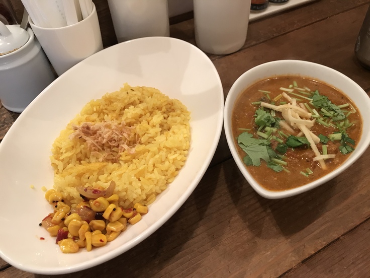 レインボウスパイス(立川)で 夕飯も早めに。_c0212604_17324518.jpg