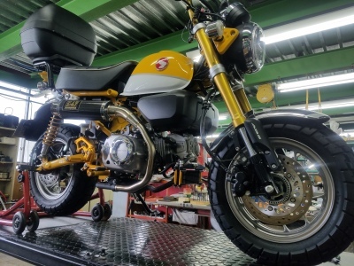 モンキー125 オイルクーラー装着 ‼ : ノザワホンダ船橋店 STAFF