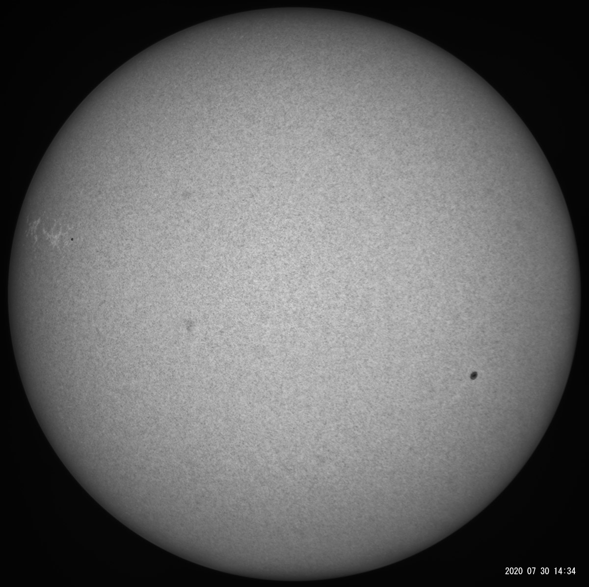 7月30日の太陽 大プロミネンス発生!_e0174091_16420642.jpg