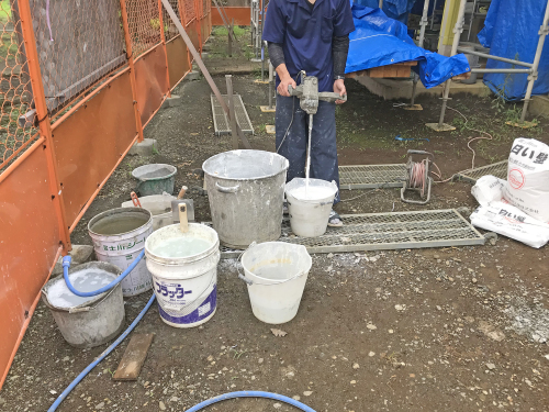 東光寺様薬師堂新築工事　漆喰仕上げ　神奈川　伊勢原　秦野　宮大工_a0322824_16415290.jpg