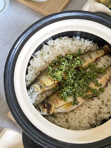 鮎料理と保存食 実山椒の塩漬け 7月の料理教室から Le Beurre Noisette 鮎料理と保存食 実山椒の塩漬け 7月の料理教室から Le Beurre Noisette